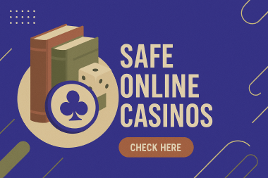 An image comparing safest options for online casinos in Canada